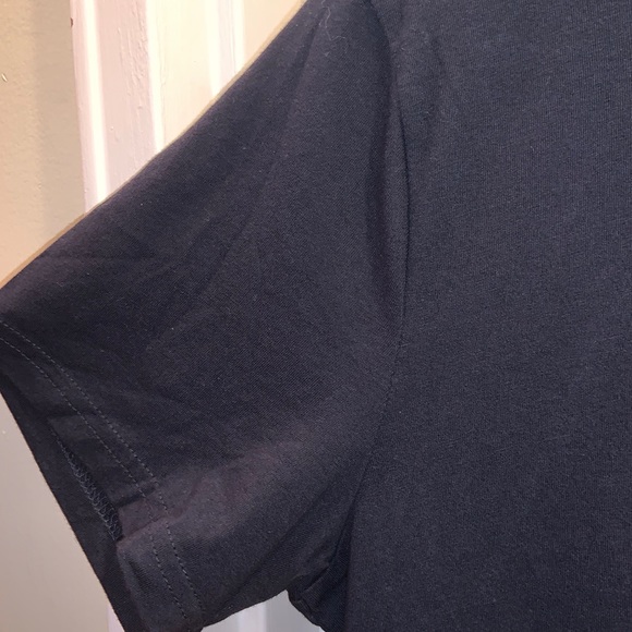 NWT Black Hollister Men short sleeve tee shirt medium 100% cotton - Picture 7 of 8